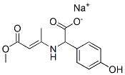 sodium (4-hydroxyphenyl)[(3-methoxy-1-methyl-3-oxoprop-1-enyl)amino]acetate CAS#: 30650-47-6