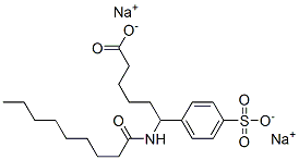 sodium 4-sulfophenyl-6-((1-oxononyl)amino)hexanoate CAS#: 168151-92-6