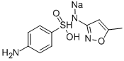 sodium N-(5-methylisoxazol-3-yl)sulphanilamidate CAS#: 4563-84-2