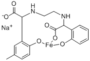 sodium [[alpha,alpha'-(ethylenediimino)bis[2-hydroxy-5-methylbenzene-1-acetato]](4-)]ferrate(1-) CAS#: 34541-04-3