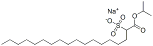 sodium isopropyl 2-sulphooctadecanoate CAS#: 3076-25-3