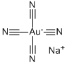 sodium tetrakis(cyano-C)aurate CAS#: 31395-95-6