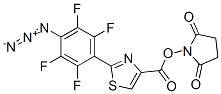 succinimidyl 2-(4-azido-2,3,5,6-tetrafluorophenyl)thiazole-4-carboxylate CAS#: 131238-06-7