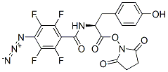 succinimidyl N-(4-azido-2,3,5,6-tetrafluorobenzoyl)tyrosinate CAS#: 131238-02-3