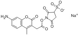 sulfosuccinimidyl 7-amino-4-methylcoumarin-3-acetate CAS#: 152305-86-7
