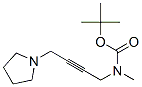 t-Butoxyformamid, N-methyl-N-[4-(1-pyrrolidinyl)-2-butynyl]- CAS#: 124045-68-7