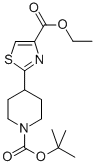 tert-Butyl 4-[4-(ethoxycarbonyl)-1,3-thiazol-2-yl]tetrahydro-1(2H)-pyridinecarboxylate CAS#: 365413-31-6