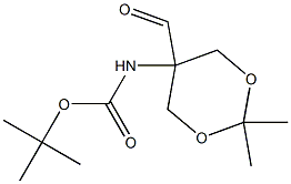 tert-Butyl (5-forMyl-2,2-diMethyl-1,3-dioxan-5-yl)carbaMate CAS#: 364631-73-2