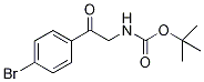 tert-Butyl N-[2-(4-bromophenyl)-2-oxoethyl]carbamate CAS#: 339185-70-5