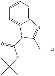 tert-butyl 2-(chloromethyl)-1H-benzimidazole-1-carboxylate CAS#: 163798-87-6