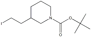 tert-butyl 3-(2-iodoethyl)piperidine-1-carboxylate CAS#: 146667-86-9