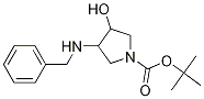 tert-butyl 3-(benzylaMino)-4-hydroxypyrrolidine-1-carboxylate CAS#: 138026-89-8
