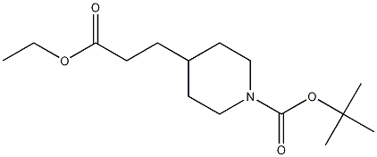 tert-butyl 4-(3-ethoxy-3-oxopropyl)piperidine-1-carboxylate CAS#: 301232-45-1