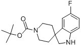 tert-butyl 5-fluorospiro[indoline-3,4'-piperidine]-1'-carboxylate CAS#: 167484-91-5