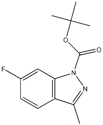 tert-butyl 6-fluoro-3-methyl-1H-indazole-1-carboxylate CAS#: 174180-43-9