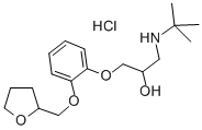 tert-butyl[2-hydroxy-3-[2-[(tetrahydro-2-furyl)methoxy]phenoxy]propyl]ammonium chloride CAS#: 35108-88-4