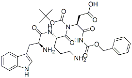 tert-butyloxycarbonyl-tryptophyl-benzyloxycarbonyl-ornithyl-aspartamide CAS#: 129594-05-4