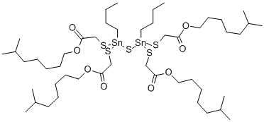 tetraisooctyl 2,2',2'',2'''-[thiobis[(butylstannylidyne)bis(thio)]]tetraacetate CAS#: 34871-84-6