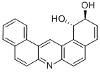 (+-)-trans-1,2-Dihydroxy-1,2-dihydrodibenz(a,j)acridine CAS#: 122088-20-4