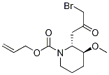 trans-2-(3-BroMo-2-oxopropyl)-3-Methoxy-1-piperidinecarboxylic Acid 2-Propenyl Ester CAS#: 117348-70-6