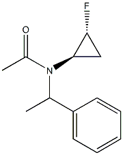 (trans)-2-fluorocyclopropyl)-N-((R)-1-phenylethyl)acetaMide CAS#: 167073-06-5
