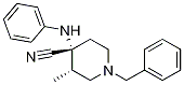 trans-(+)-3-Methyl-4-(phenylaMino)-1-(phenylMethyl)-4-piperidinecarbonitrile CAS#: 147292-25-9