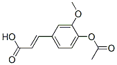 trans-4-Acetoxy-3-methoxycinnamic acid CAS#: 34749-55-8