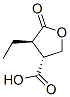 trans-4-ethyltetrahydro-5-oxo-3-furoic acid CAS#: 487-72-9