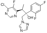 (trans)-6-Chloro-alpha-(2,4-difluorophenyl)-5-fluoro-beta-methyl-alpha-(1H-1,2,4-triazol-1-ylmethyl)-4-pyrimidineethanol CAS#: 137234-75-4