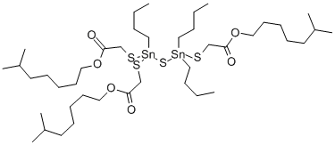 triisooctyl 2,2',2''-[(1,1,3-tributyldistannathian-1-yl-3-ylidene)tris(thio)]triacetate CAS#: 33703-04-7
