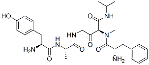 tyrosyl-alanyl-glycyl-(methyl)phenylalanyl-glycine-(N-isopropyl)amide CAS#: 156125-05-2