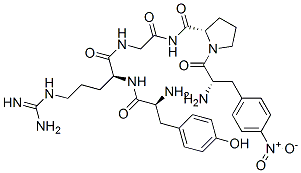 tyrosyl-arginyl-glycyl-4-nitrophenylalanyl-prolinamide CAS#: 127627-13-8