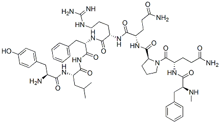 tyrosyl-leucyl-N-methylphenylalanyl-glutaminyl-prolyl-glutaminyl-arginyl-phenylalaninamide CAS#: 145274-94-8