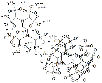 yttrium ethylenediaminetetra(methylenephosphonic acid) CAS#: 122436-39-9