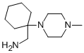 1-[1-(4-METHYLPIPERAZIN-1-YL)CYCLOHEXYL]METHANAMINE CAS#: 41805-59-8