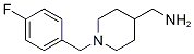 1-[1-(4-fluorobenzyl)piperidin-4-yl]methanamine(SALTDATA: FREE) CAS#: 174561-02-5
