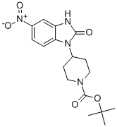 1-(1-BOC-PIPERIDIN-4-YL)-5-NITRO-1,3-DIHYDRO-1H-BENZOIMIDAZOL-2-ONE CAS#: 337910-14-2