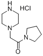 1-(1-PYRROLIDINYLCARBONYLMETHYL)PIPERAZINE HYDROCHLORIDE CAS#: 41974-52-1