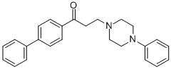1-[1,1'-BIPHENYL]-4-YL-3-(4-PHENYLPIPERAZINO)-1-PROPANONE CAS#: 157637-84-8