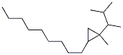 1-(1,2-Dimethylpropyl)-1-methyl-2-nonylcyclopropane CAS#: 41977-42-8