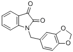 1-(1,3-BENZODIOXOL-5-YLMETHYL)-1H-INDOLE-2,3-DIONE CAS#: 354781-32-1