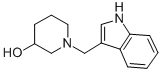 1-(1H-Indol-3-ylmethyl)-3-piperidinol CAS#: 331976-99-9