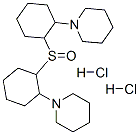 1-[2-[2-(1-piperidyl)cyclohexyl]sulfinylcyclohexyl]piperidine dihydroc hloride CAS#: 172421-34-0
