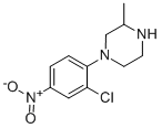 1-(2-Chloro-4-nitrophenyl)-3-methylpiperazine CAS#: 392710-17-7