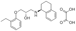 1-(2-ETHYLPHENOXY)-3-[[(1S)-1,2,3,4-TETRAHYDRO-1-NAPHTHALENYL]AMINO]-(2S)-2-PROPANOL HYDROCHLORIDE CAS#: 174689-39-5