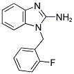 1-(2-FLUORO-BENZYL)-1H-BENZOIMIDAZOL-2-YLAMINE CAS#: 327974-21-0