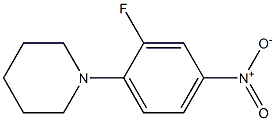 1-(2-Fluoro-4-nitrophenyl)piperidine, 97% CAS#: 172967-04-3