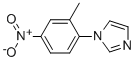 1-(2-METHYL-4-NITRO-PHENYL)-1H-IMIDAZOLE CAS#: 154164-39-3