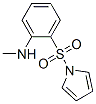 1-[(2-Methylaminophenyl)sulfonyl]-1H-pyrrole CAS#: 173908-52-6