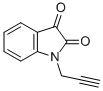 1-(2-PROPYNYL)-1H-INDOLE-2,3-DIONE CAS#: 4290-87-3